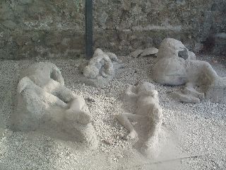 De slachtoffers van Pompei