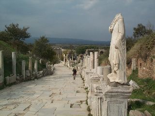 Curetenstraat in Ephesus