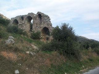 Overblijfselen van een aquaduct