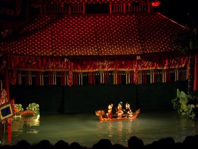 Waterpoppentheater in Hanoi
