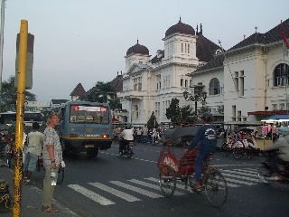 Het centrum van Yagyakarta