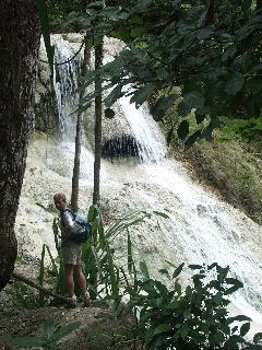 Watervallen in de buurt van Kanchanaburi